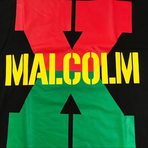 Men’s “Malcolm X” tee. Sizes S, M, and L. - Picture 3 of 3